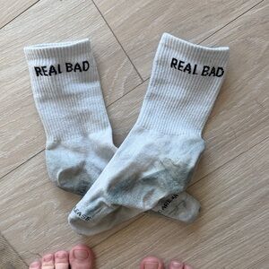 Tall White Socks - Caresha Please